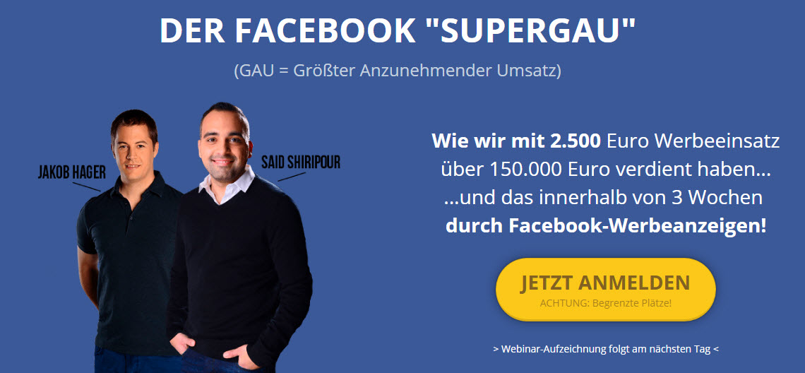 Facebook Meisterkurs